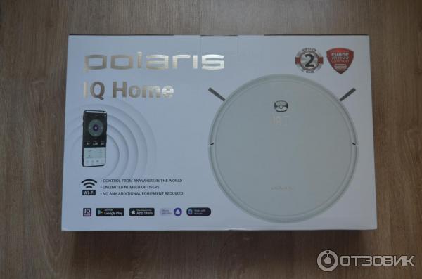 Робот-пылесос Polaris PVCR 1229 IQ Home Aqua фото