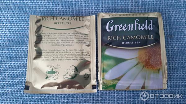 Чай Greenfield Rich Camomile фото