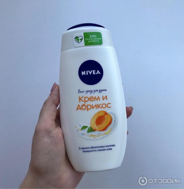 Гель-крем для душа Nivea Крем абрикос фото