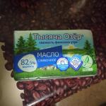 Масло сливочное "Тысяча Озер" фото