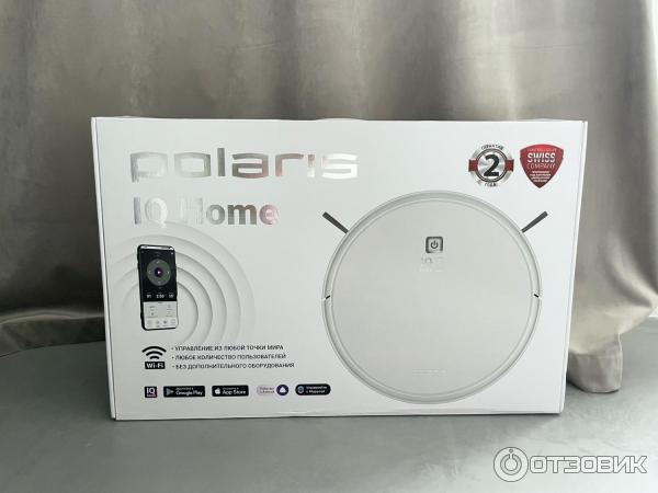 Робот-пылесос Polaris PVCR 1050 IQ Home Aqua фото