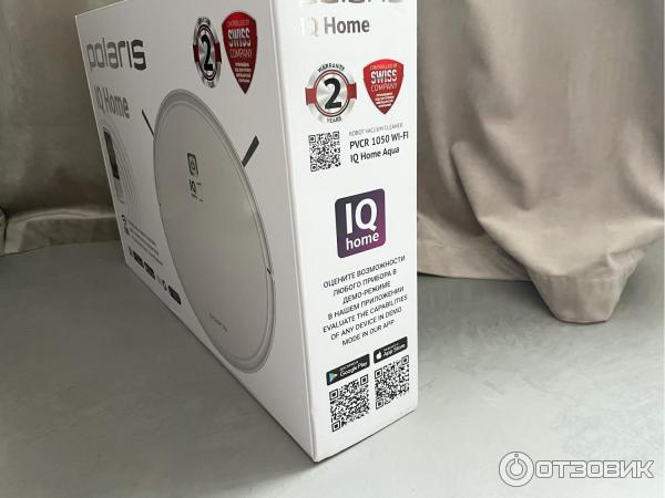 Робот-пылесос Polaris PVCR 1050 IQ Home Aqua фото