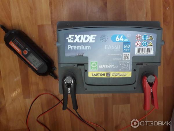 Автомобильный аккумулятор EXIDE Premium EA640 12V 64Ah 640A R