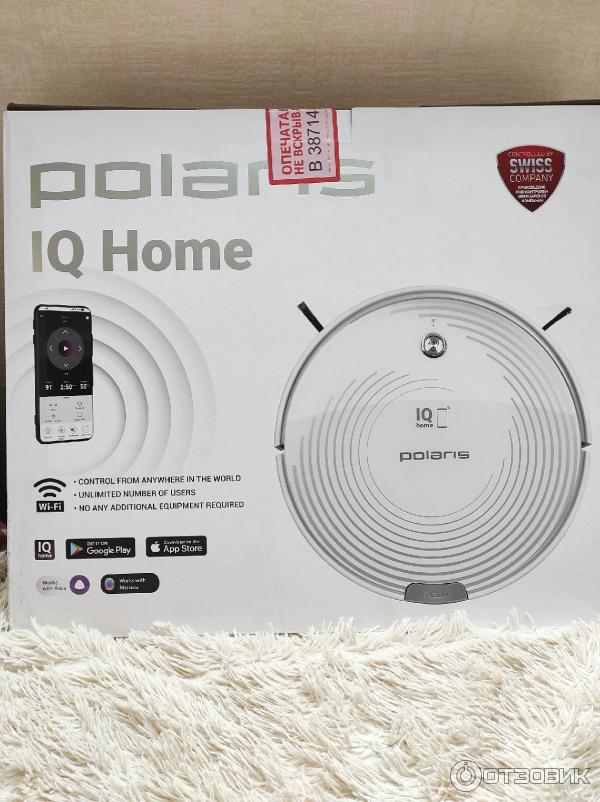 Робот-пылесос Polaris PVCR 0833 WI-FI IQ Home фото