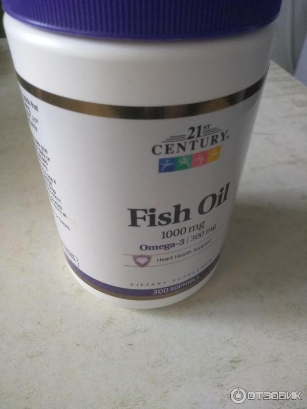 Бад рыбий жир 21 Century Fish Oil Omega-3 1000 mg фото