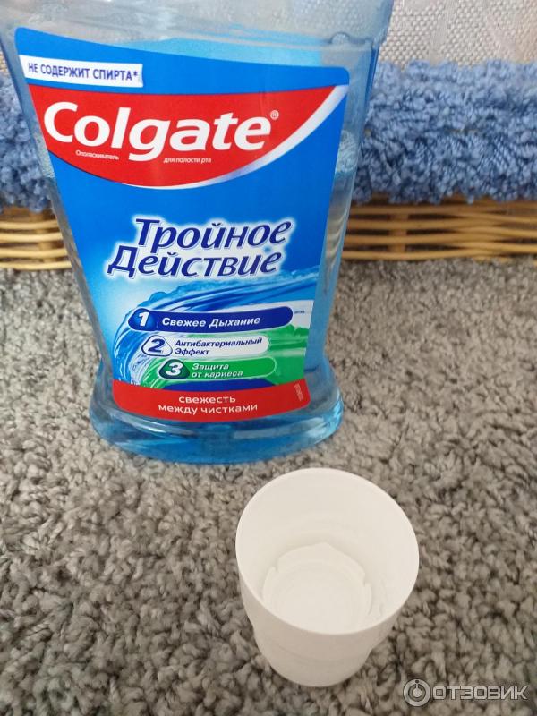 Ополаскиватель для полости рта Colgate Тройное действие фото