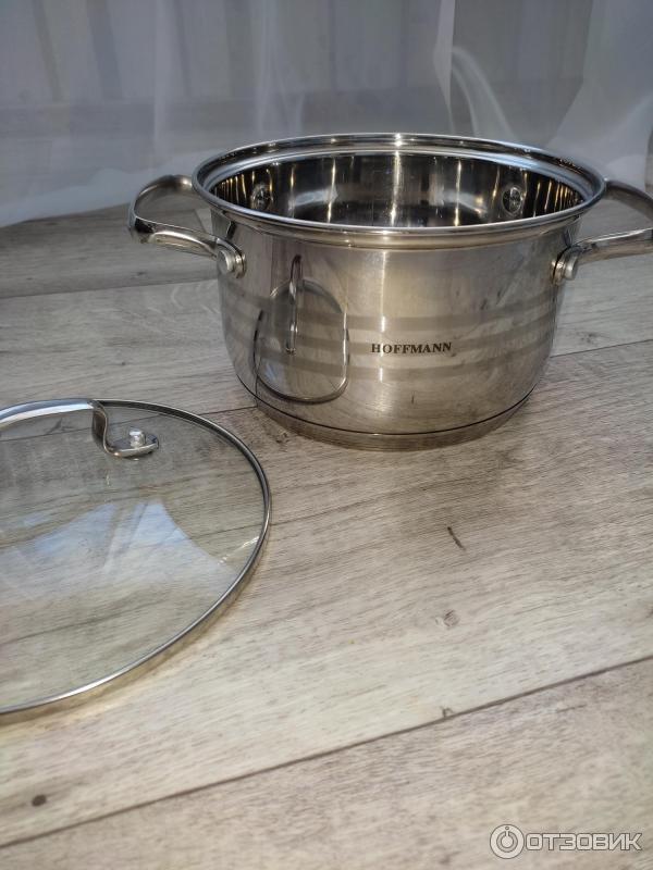 Отзыв о Набор кастрюль Hoffmann | Шикарные кастрюли!