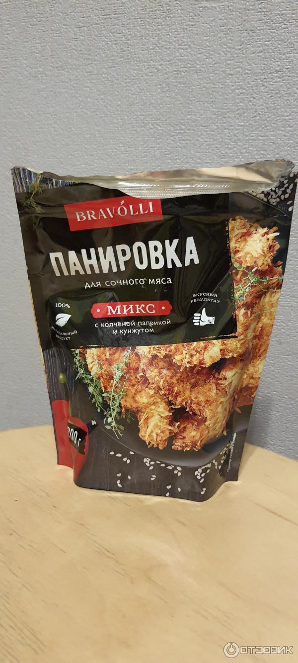 Отзыв о Панировка для сочного мяса с копченой паприкой и кунжутом Bravolli  | Нежная свинина в панировке с копченой паприкой