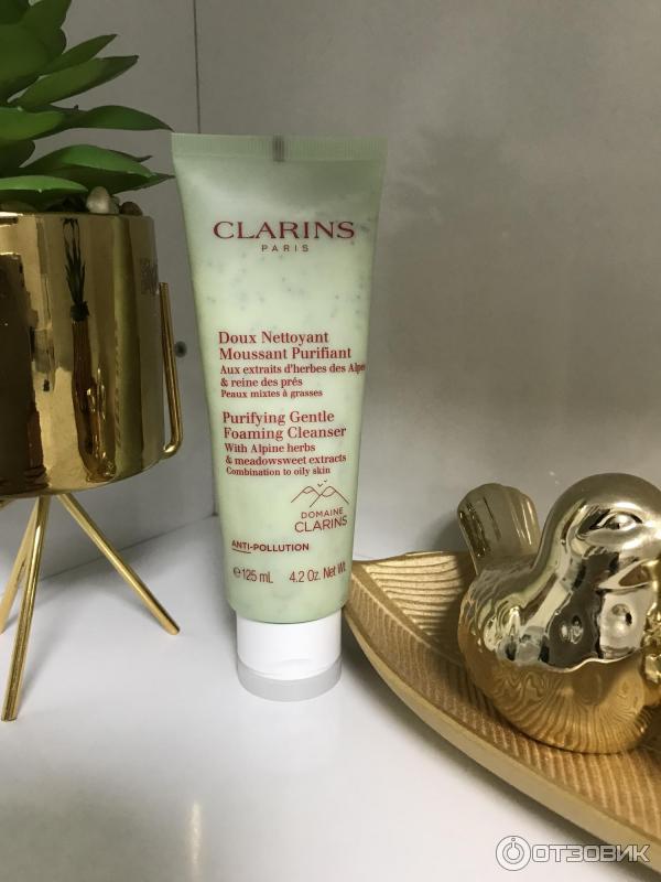 Мусс для умывания Clarins Doux Nettoyant Moussant фото