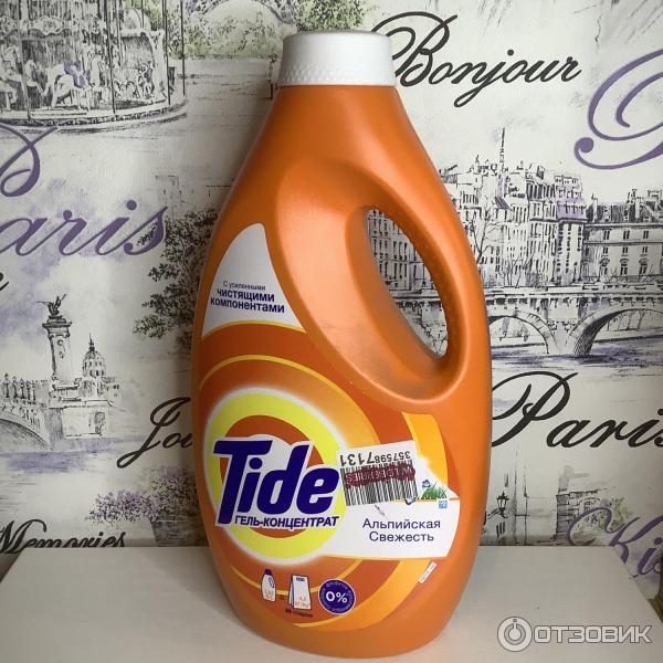 Жидкий порошок для стирки Tide Альпийская свежесть фото