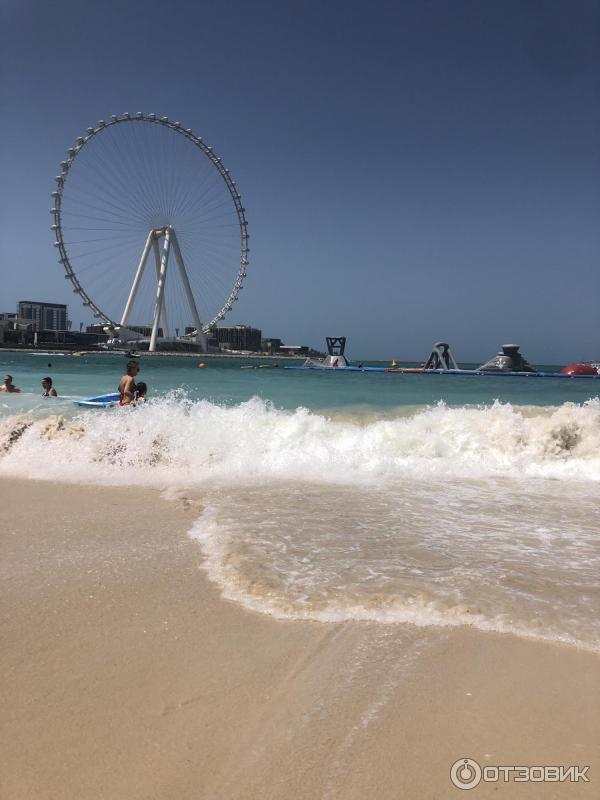 Пляж Jumeirah Beach Residence (ОАЭ, Дубай) фото