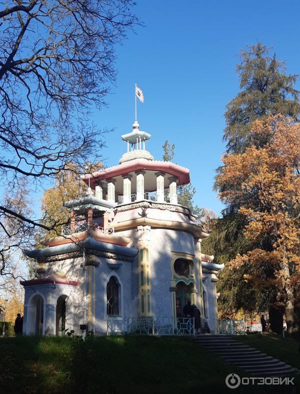 Екатерининский парк в городе Пушкин (Россия, Санкт-Петербург) фото