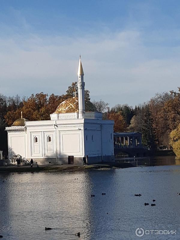 Екатерининский парк в городе Пушкин (Россия, Санкт-Петербург) фото