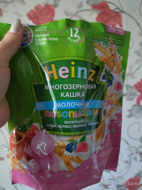 Каша Heinz многозерновая йогуртная Любопышки фото