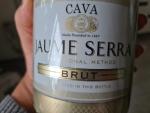Вино игристое белое брют Cava Jaume Serra фото