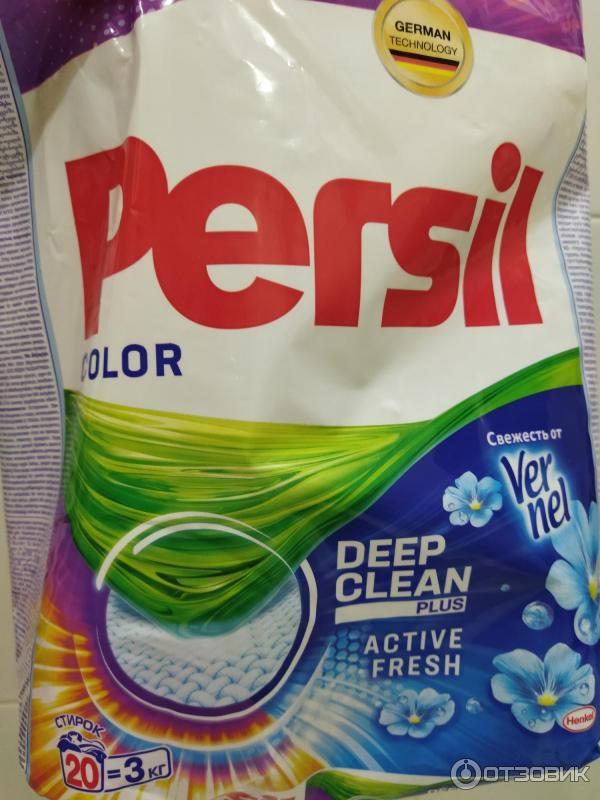Отзыв о Стиральный порошок Persil Color Vernel свежесть | Хорошо ...