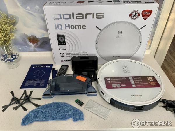 Робот-пылесос Polaris PVCR 1050 IQ Home Aqua фото