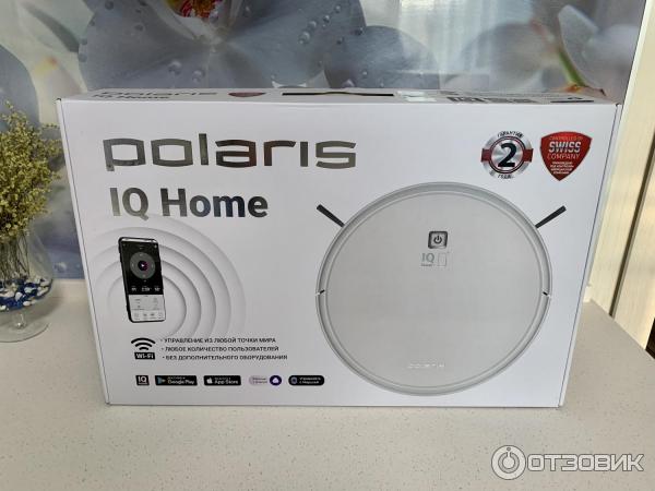 Робот-пылесос Polaris PVCR 1050 IQ Home Aqua фото