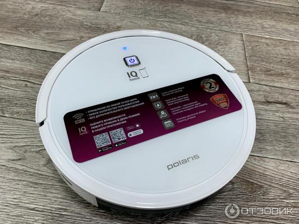 Робот-пылесос Polaris PVCR 1050 IQ Home Aqua фото