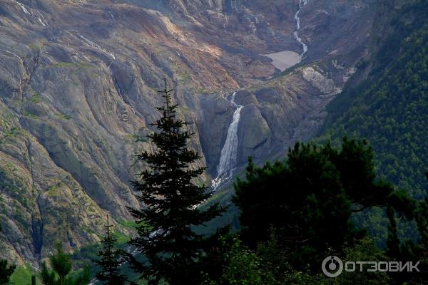 Канатная дорога в пос. Домбай (Россия, Карачаево-Черкессия) фото