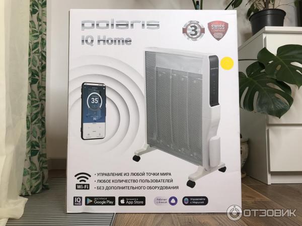 Микатермический обогреватель Polaris PMH 2120 Wi-Fi IQ Home