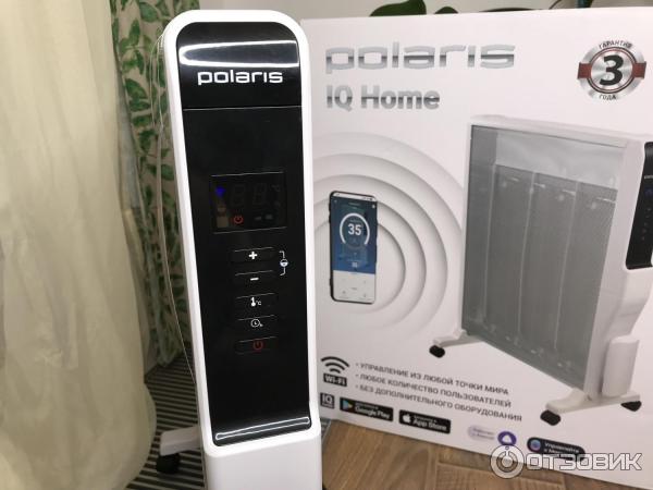 Микатермический обогреватель Polaris PMH 2120 Wi-Fi IQ Home фото