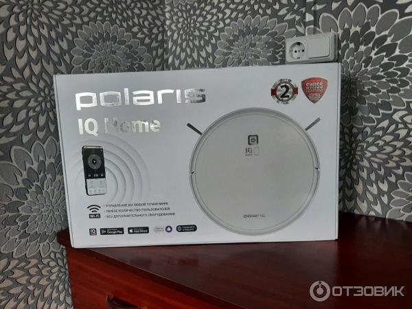 Робот-пылесос Polaris PVCR 1050 IQ Home Aqua фото