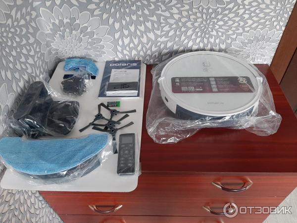 Робот-пылесос Polaris PVCR 1050 IQ Home Aqua фото