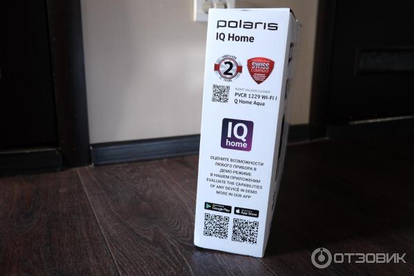 Робот-пылесос Polaris PVCR 1229 IQ Home Aqua фото