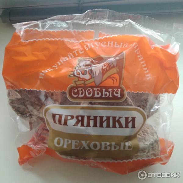 Пряники Сдобыч Ореховые фото