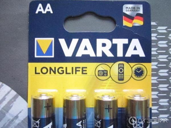 Батарейки Varta Long Life фото