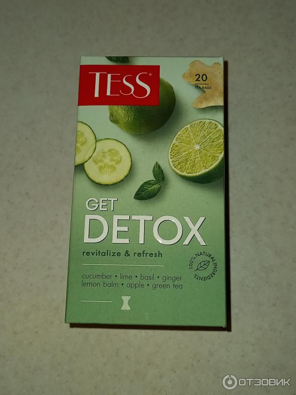 Чай Tess GET DETOX фото