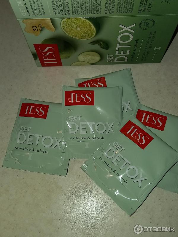 Чай Tess GET DETOX фото