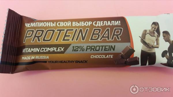 Протеиновый батончик Protein Bar Vitamin complex шоколад фото