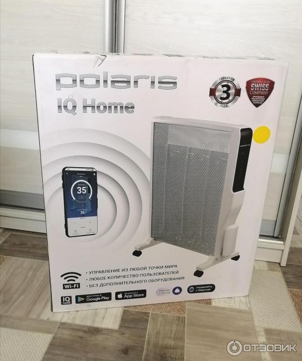 Микатермический обогреватель Polaris PMH 2120 Wi-Fi IQ Home фото