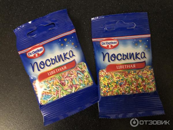 Посыпка кондитерская Dr. Oetker фото