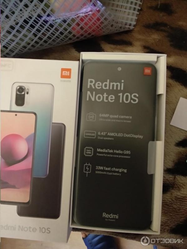 Смартфон Xiaomi Redmi Note 10S фото