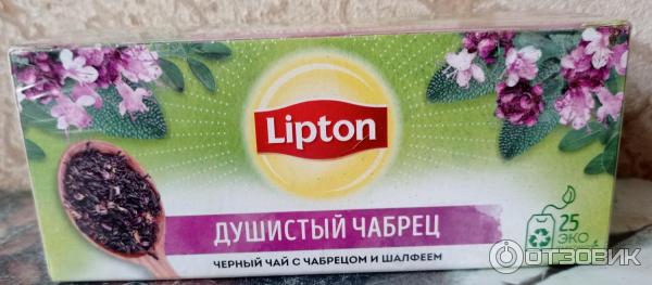 Чай Lipton Душистый чабрец фото