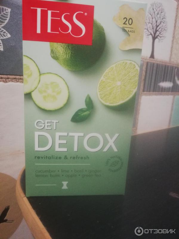 Чай Tess GET DETOX фото