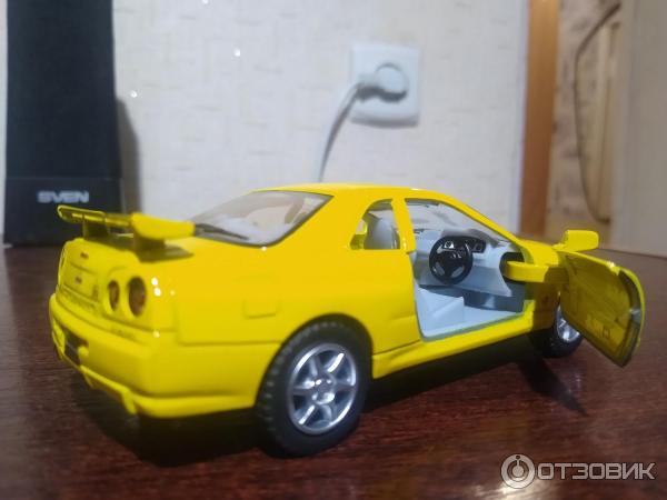 Kinsmart nissan best sale skyline gtr r34