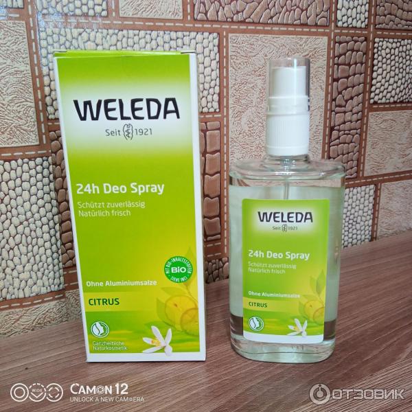 Дезодорант-спрей Weleda Citrus фото