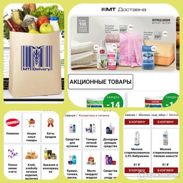 Mt.delivery - интернет-магазин продуктов и товаров фото