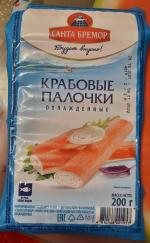 Крабовые палочки охлажденные "Санта Бремор" фото