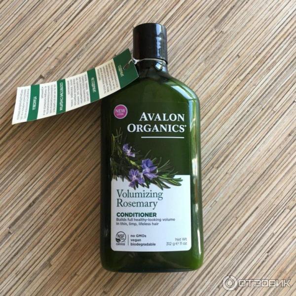 Шампунь для объема волос с розмарином Avalon Organics фото