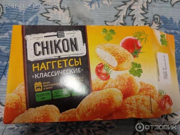 Отзыв о Наггетсы куриные классические Chikon | Какая гадость, эти ваши ...