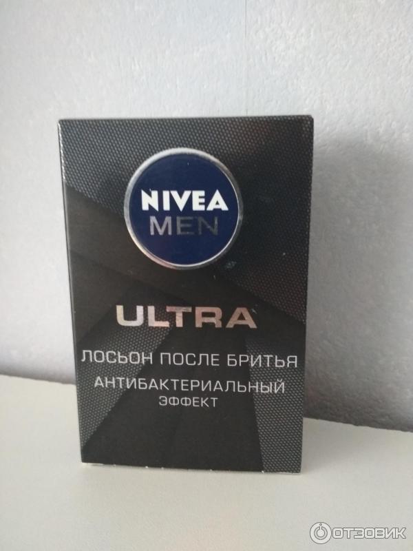Отзыв о Лосьон после бритья Nivea Men Ultra с антибактериальным ...