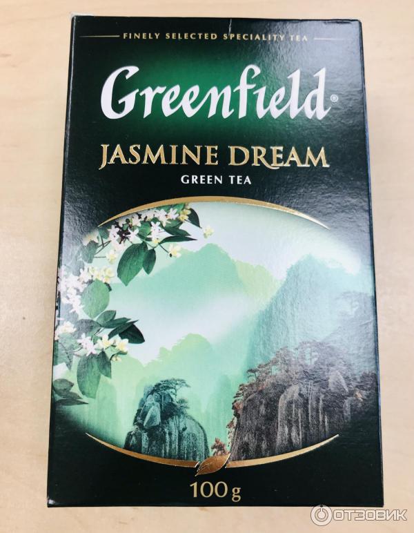 Отзыв о Чай зеленый с жасмином листовой Greenfield Jasmine Dream ...