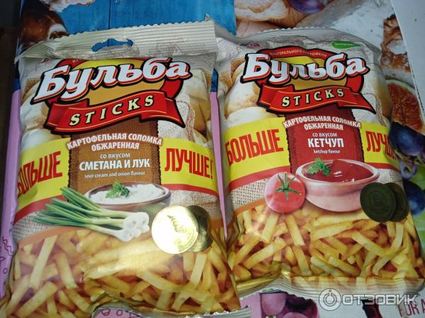 Картофельная соломка Бульба Sticks фото