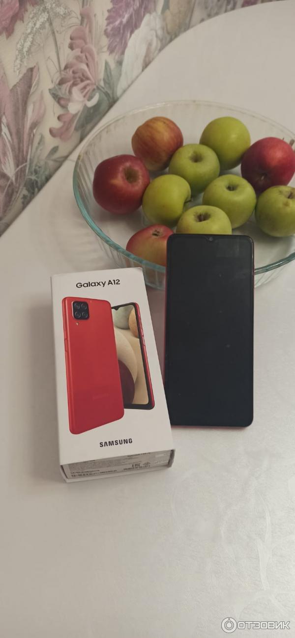 Смартфон Samsung Galaxy A12 фото