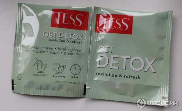 Чай Tess GET DETOX фото